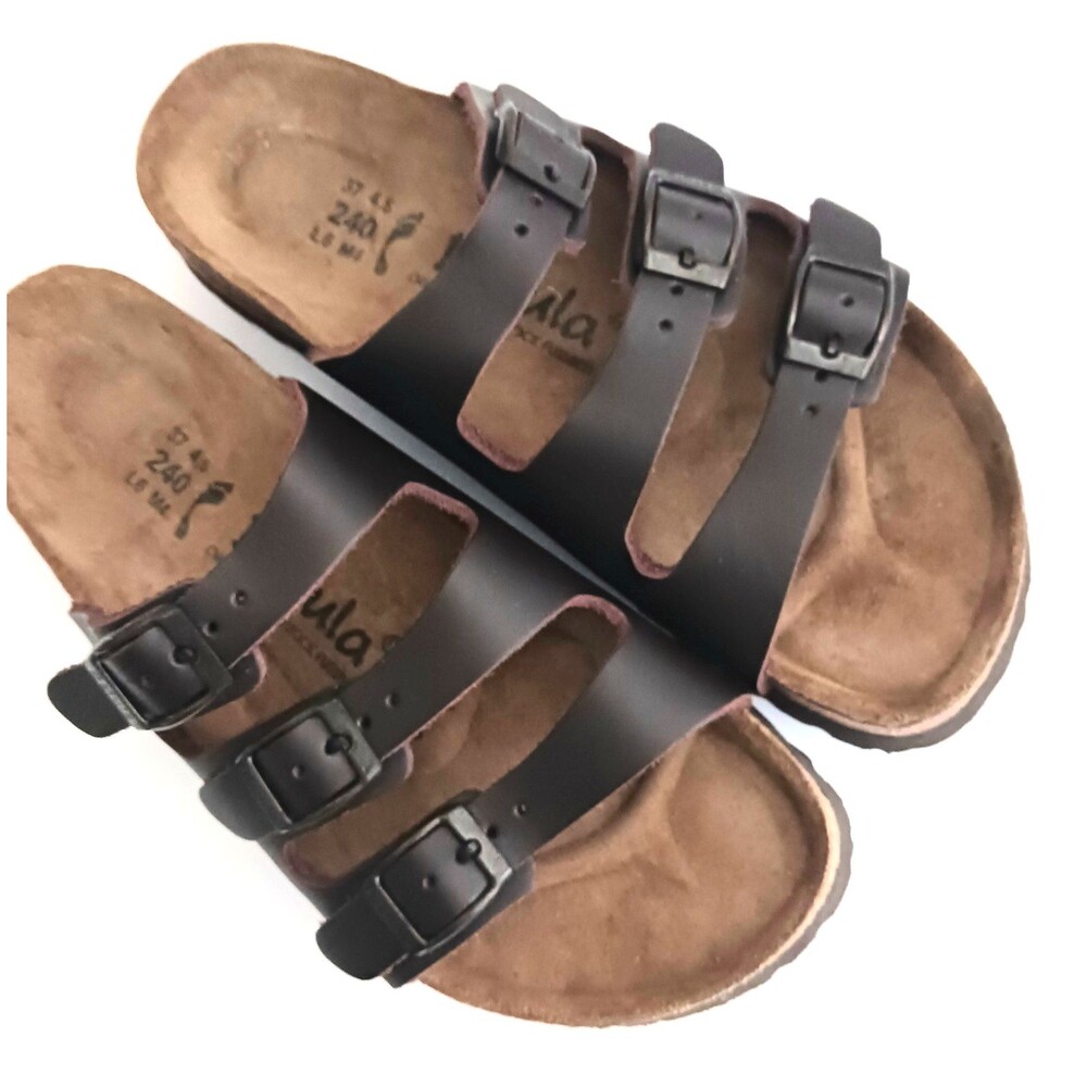 NEW Birkenstock Betula Florida Brown Birko Flor Nubuck EU 37 US 6 N